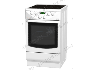 Плита (духовка) Gorenje EC576W (126047, E53T2-E3) - Фото